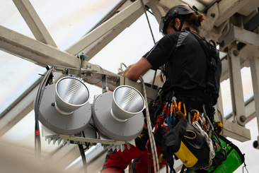 FL Arena floodlights Duo from LEDVANCE.