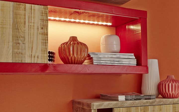 Lightify Flex enlightens a living room